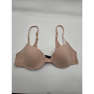 Pepper Bra Size 34B Lift T-Shirt Beige Lightly Lined